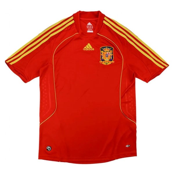 Tailandia Camiseta España Primera Equipación Retro 2008
